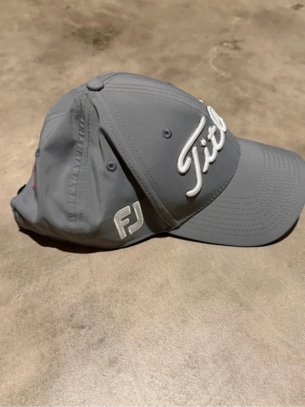 Titleist Gray Tour Performance Golf Hat